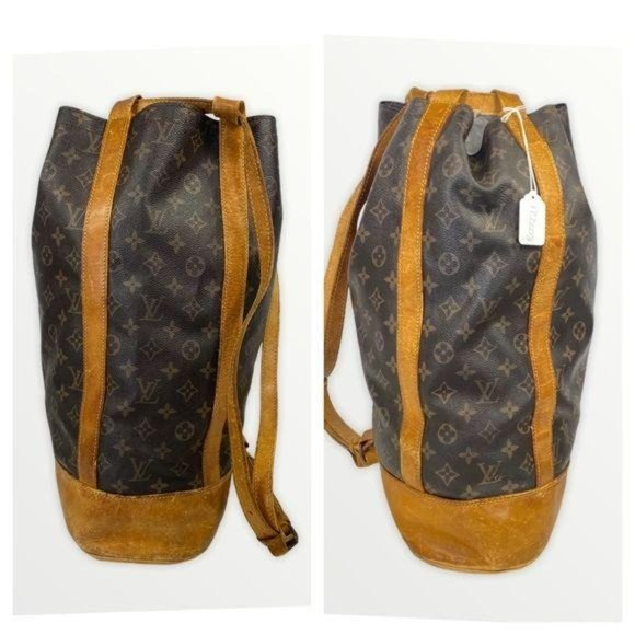 Vintage Louis Vuitton Monogram Canvas Randonnee PM Bag - DAMAGED - Picture 10 of 16
